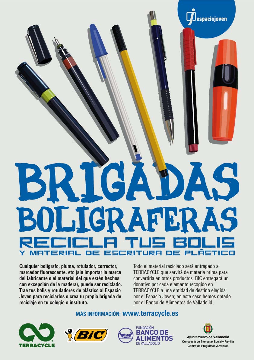 Cartel de la Campaña Brigadas Boligraferas