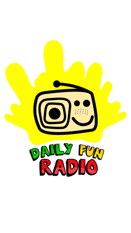 Logo y estudio Daily Fun Radio