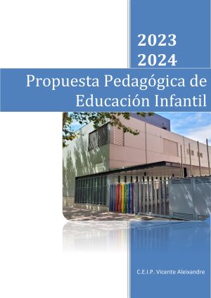 Portada Propuesta Pedagógica 2023-24