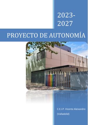 Portada Proyecto de Autonomía 2023-24